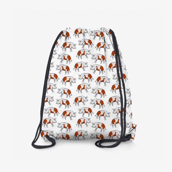 Рюкзак «orange pigs»