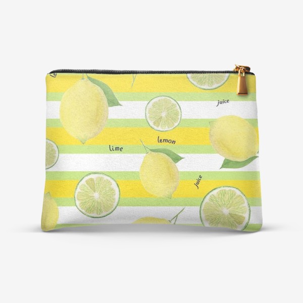 Косметичка «Lime lemon juice»