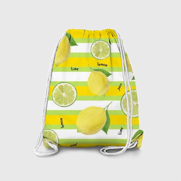Рюкзак «Lime lemon juice»