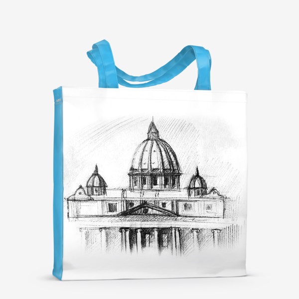 Сумка-шоппер &laquo;Собор святого Петра в Риме&raquo;