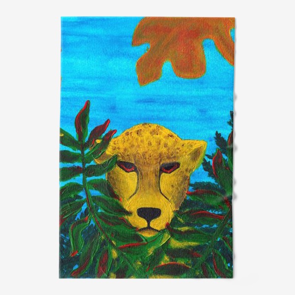 Полотенце «Тропический гепард»