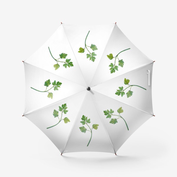 Зонт «Петрушка акварельная»