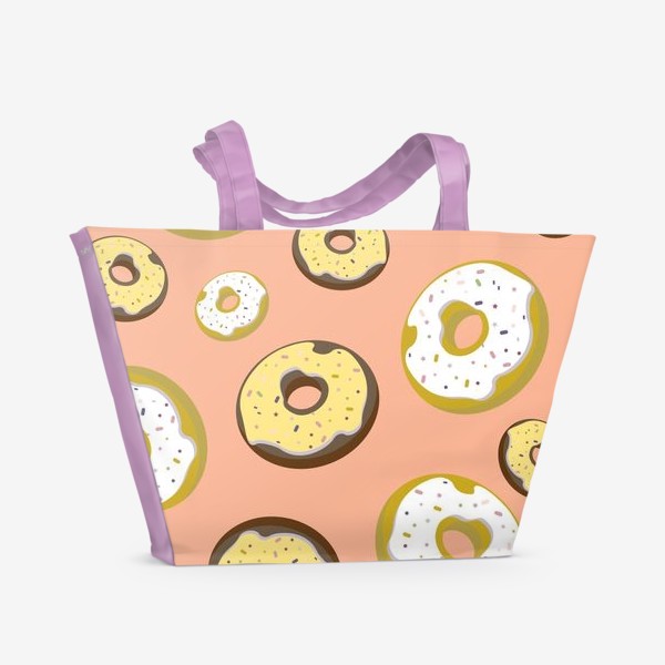 Пляжная сумка «Пончики»
