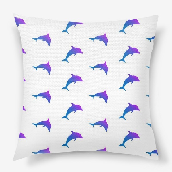Подушка «Дельфины»