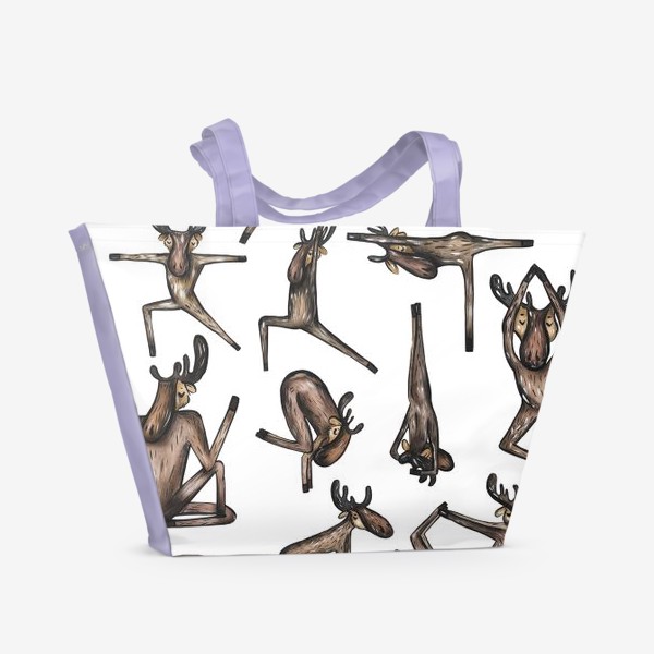 Пляжная сумка «Yoga»