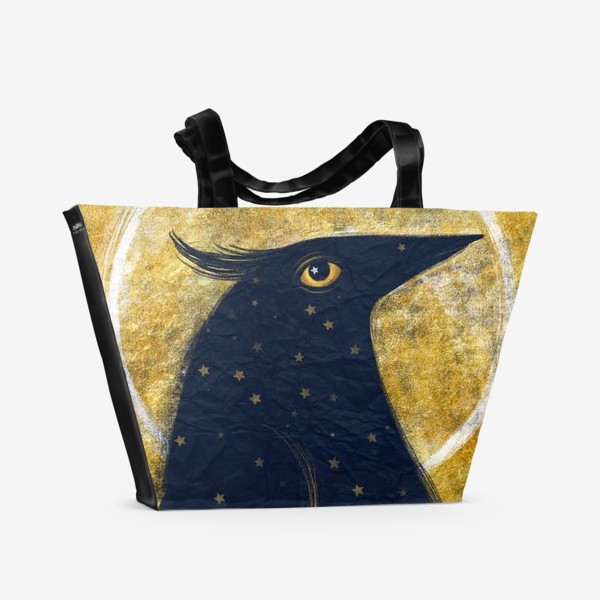 Пляжная сумка «Космо-птица»