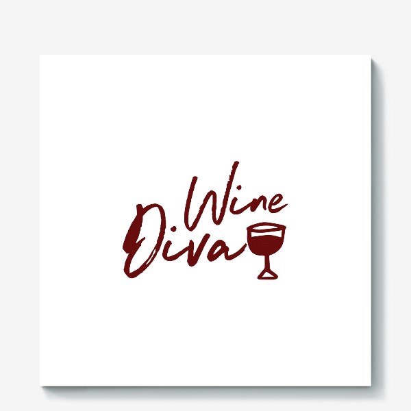 Холст «Wine Diva»