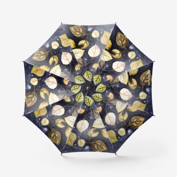 Зонт «Листья на воде»