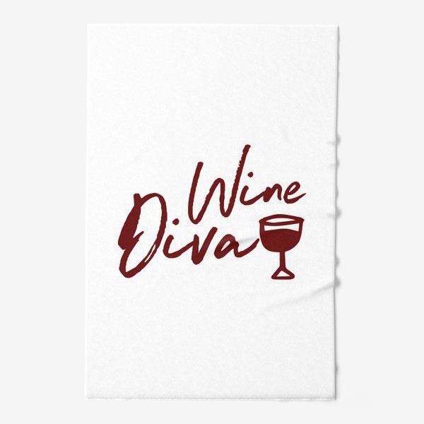 Полотенце «Wine Diva»