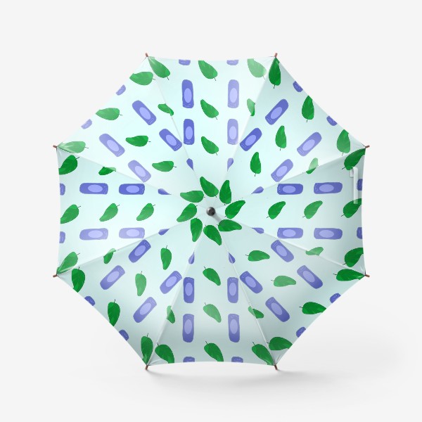 Зонт «Паттерн Жимолость»