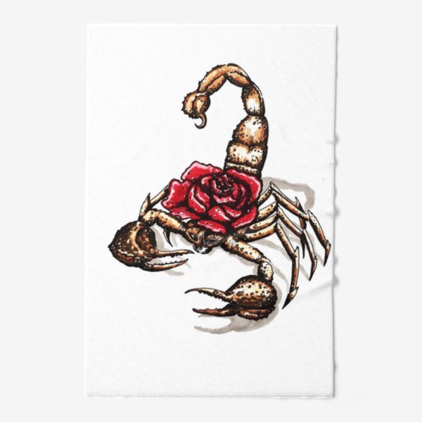 Полотенце «Подарок для скорпиона»