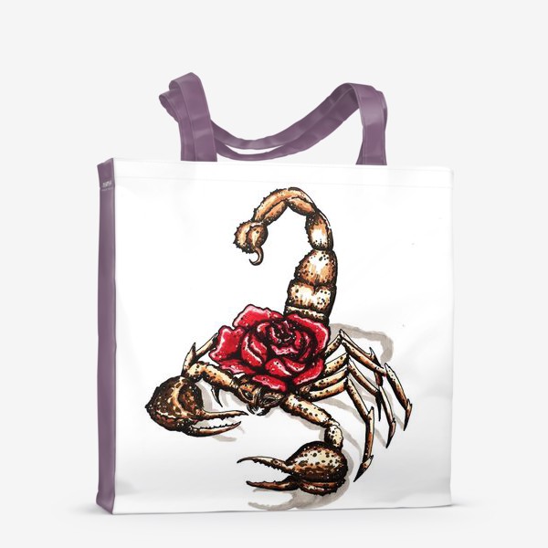 Сумка-шоппер «Подарок для скорпиона»