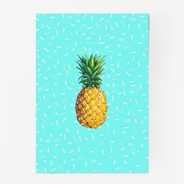 Постер «Сочный ананас »