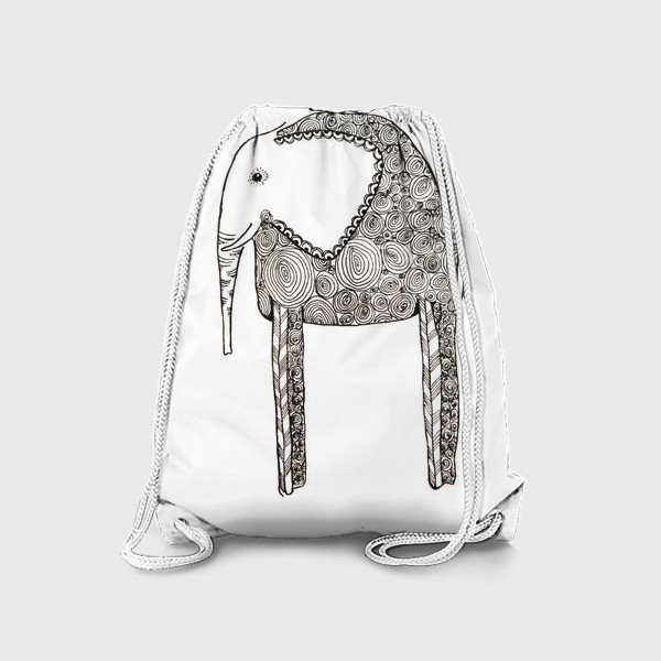 Рюкзак «Слон на веревочке»