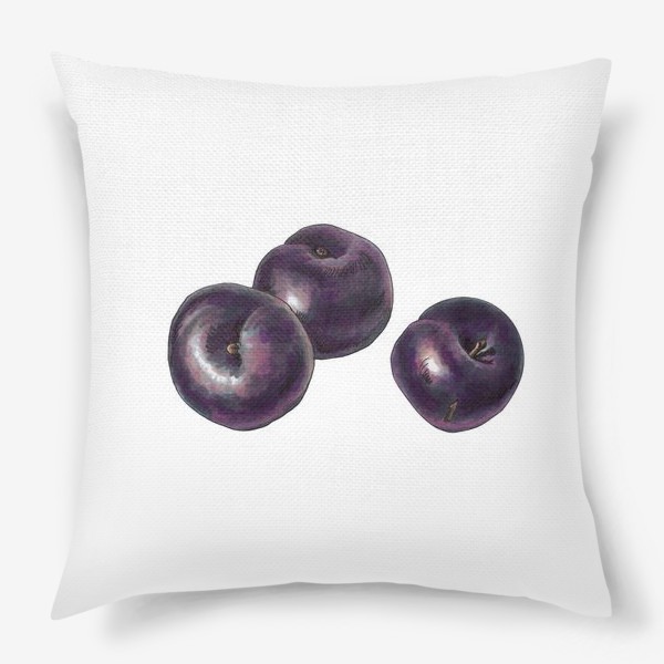 Подушка «Фиолетовые сливы»