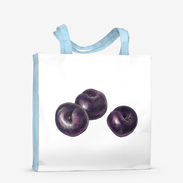 Сумка-шоппер «Фиолетовые сливы»