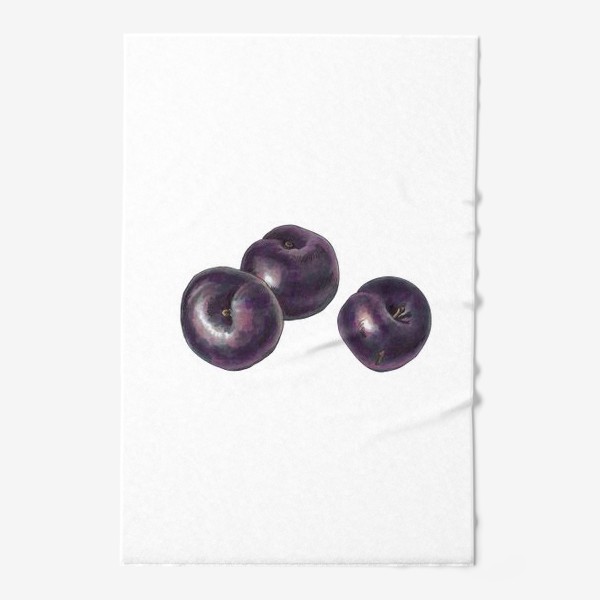 Полотенце «Фиолетовые сливы»