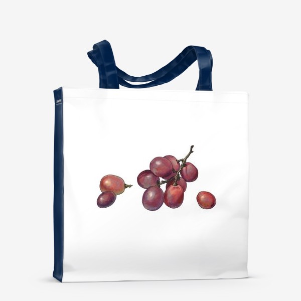 Сумка-шоппер «Красный виноград»