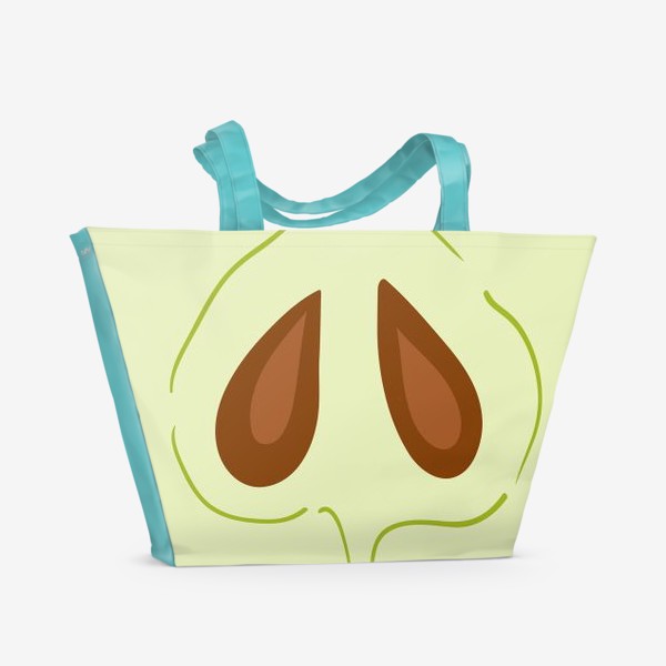 Пляжная сумка «Яблоко»