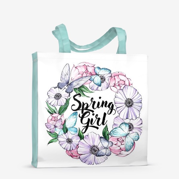 Сумка-шоппер «spring girl»
