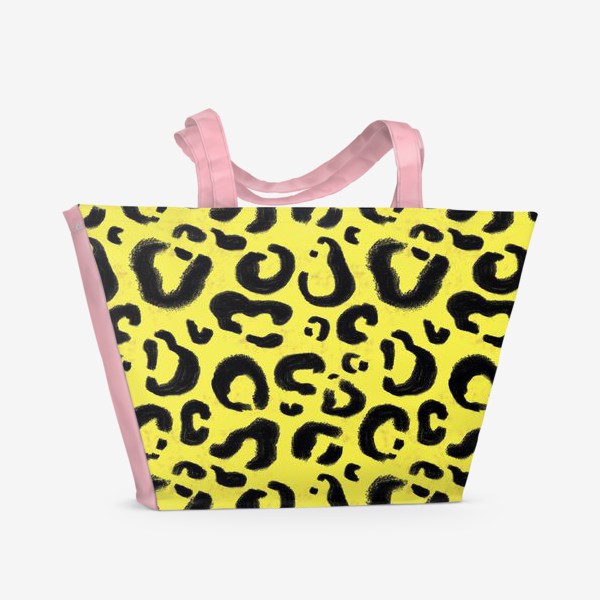 Пляжная сумка «Леопардовые пятна»