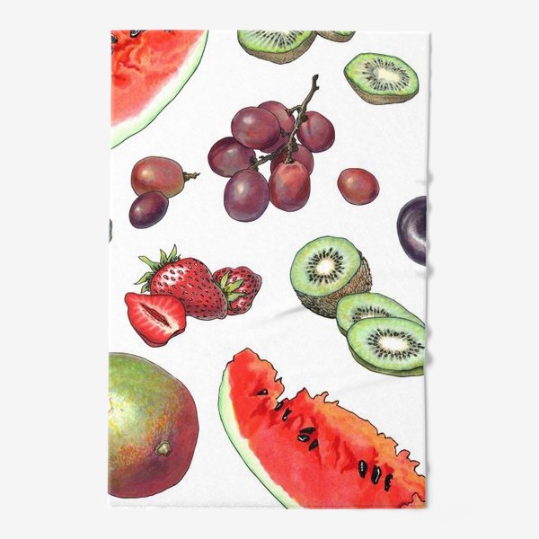 Полотенце «Много фруктов»