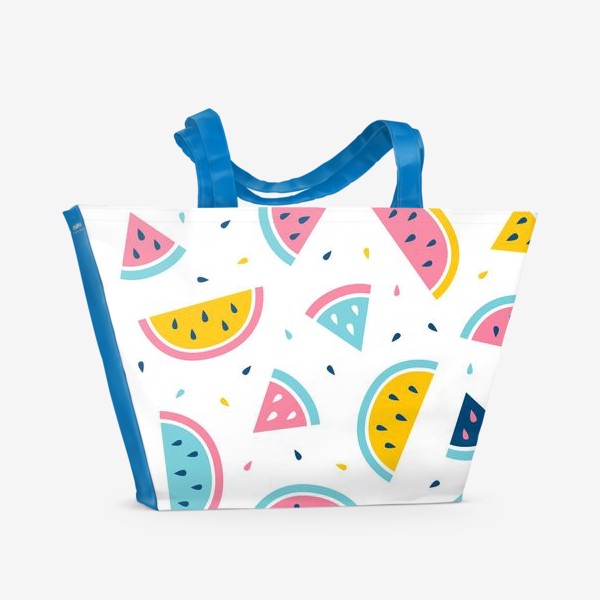 Пляжная сумка «Веселые арбузы»