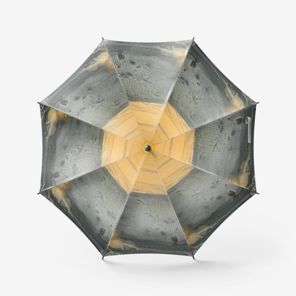 Зонт «Жёлтый мрамор»