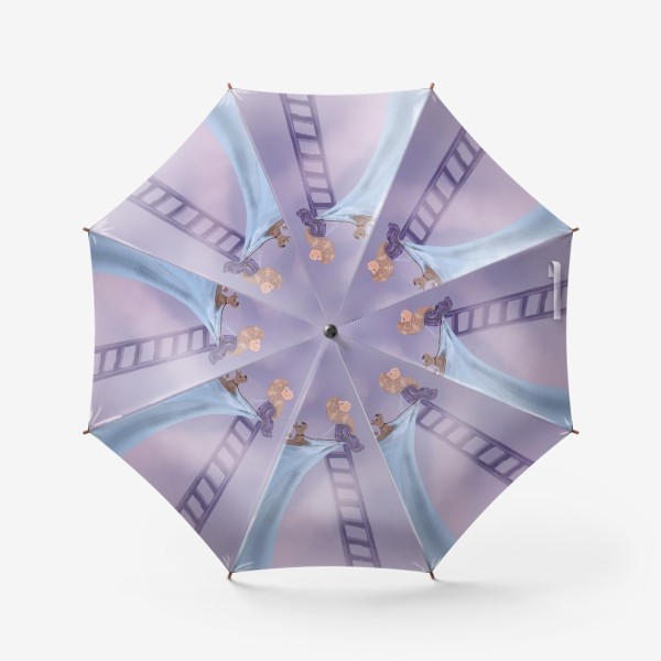 Зонт «Девочка на скале»