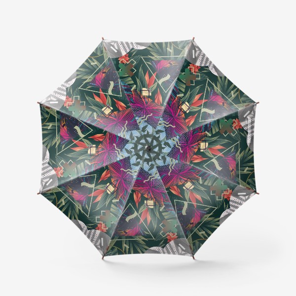 Зонт «Floral Memphis Style»