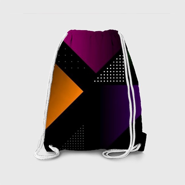 Рюкзак «Цветные треугольники»