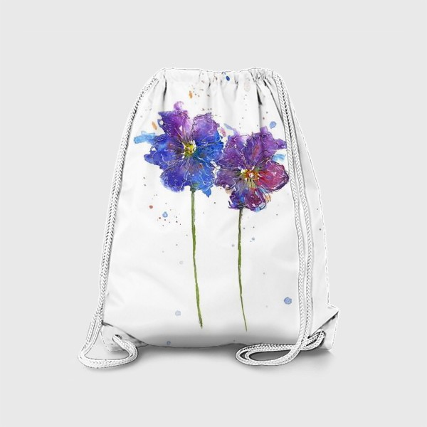 Рюкзак «Фиолетовые цветы»