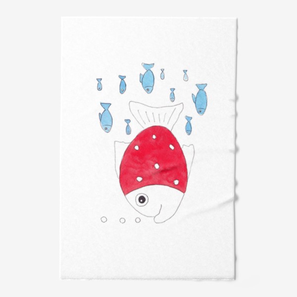 Полотенце «Красная рыбка»