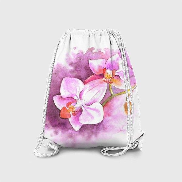 Рюкзак «Тропические цветы орхидея»