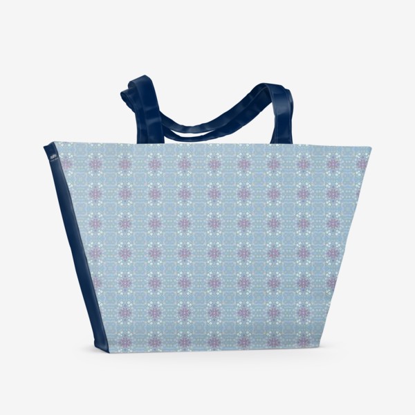 Пляжная сумка «Pattern flowers»