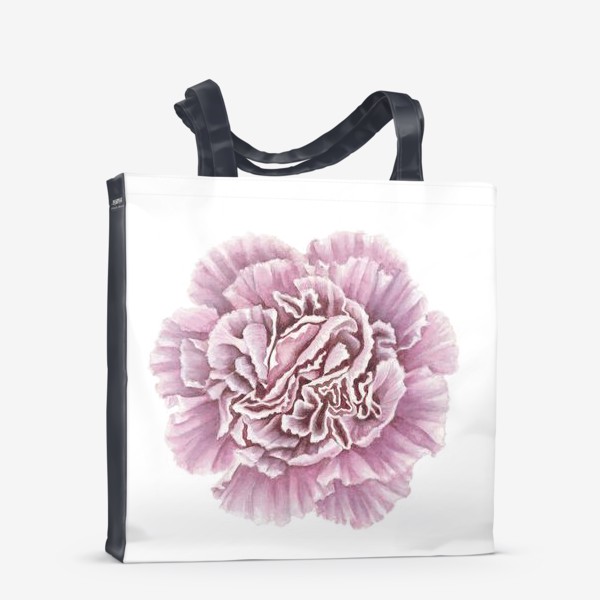 Сумка-шоппер &laquo;Розовая гвоздика цветок Carnation&raquo;