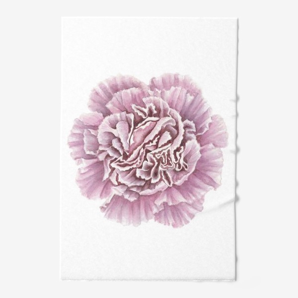Полотенце «Розовая гвоздика цветок Carnation»