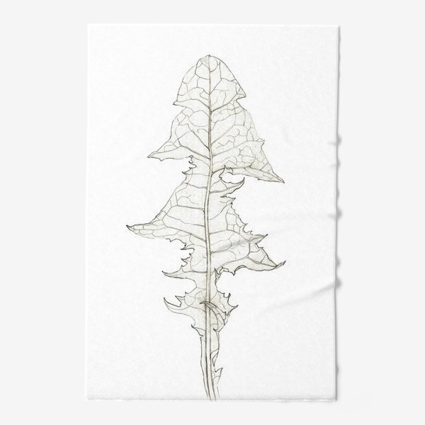 Полотенце «Лист одуванчика Dandelion Leaf»