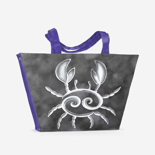 Пляжная сумка «Для знака зодиака Рак»