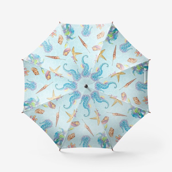 Зонт «Морское дно»