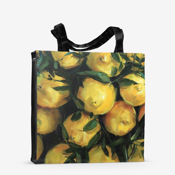 Сумка-шоппер «лимоны яркие»