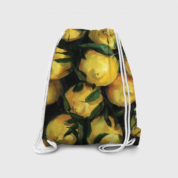 Рюкзак «лимоны яркие»