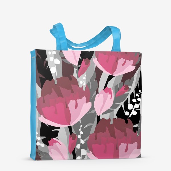 Сумка-шоппер «Розовые цветы »