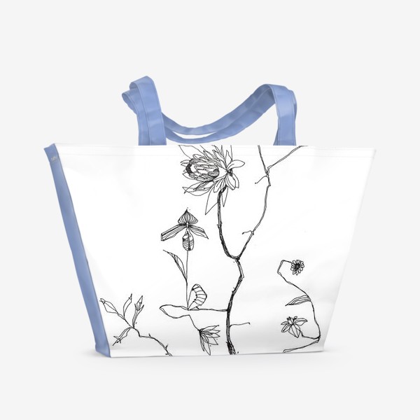 Пляжная сумка «Ботаник»