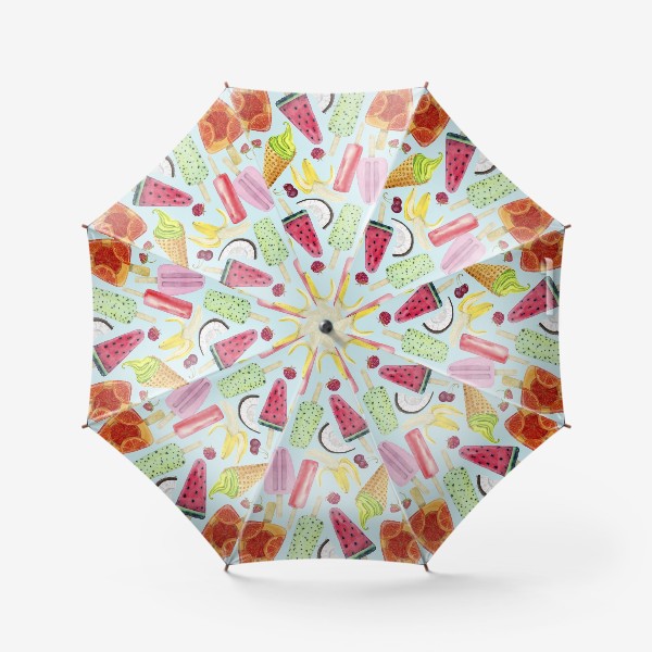 Зонт «мороженое, фрукты, ягоды »