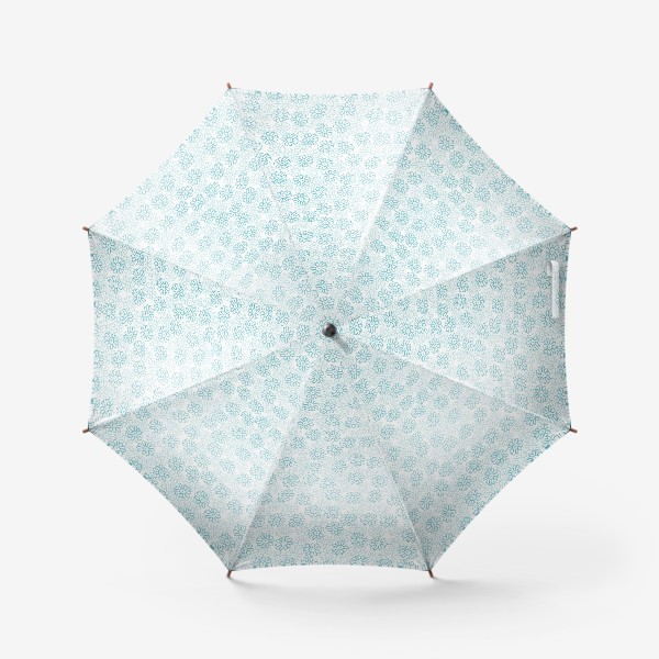 Зонт «Ромашковое поле в голубом цвете»
