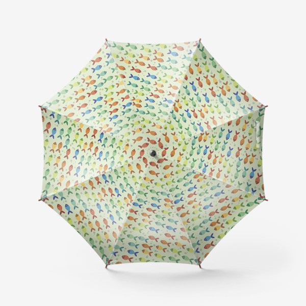 Зонт «Радужные рыбки»
