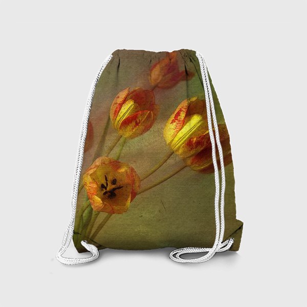 Рюкзак «Тюльпаны и солнечный луч»