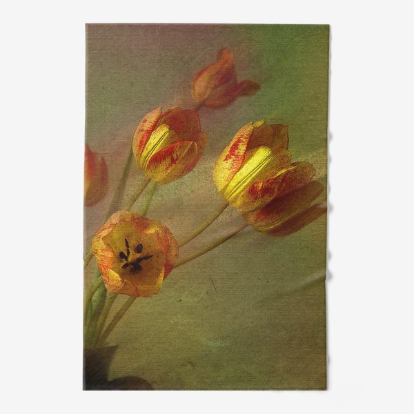 Полотенце «Тюльпаны и солнечный луч»