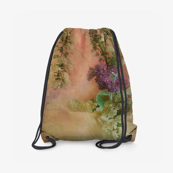 Рюкзак «Весенний натюрморт с цветами»
